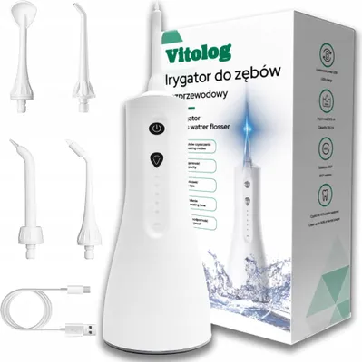 Produktbild von Schnurlose Zahnspülung 300Ml, 5 Modi, 1800Mah, Zahnfleischmassage