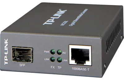Produktbild von TP-Link MC220L Netzwerk Medienkonverter 1000 Mbit/s Multi-Modus, Einzelmodus Schwarz