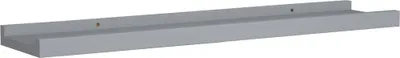 Produktbild von Eleganter Möbel Bilderleisten 2er-set - Grau 60x9x3cm MDF - Wandregale CJG757484 - Wandregale