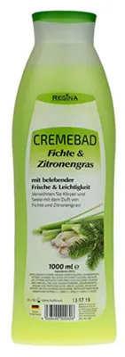 Zdjęcie produktu dla Regina krem do kąpieli świerk i trawa cytrynowa świeży zapach 1000ml