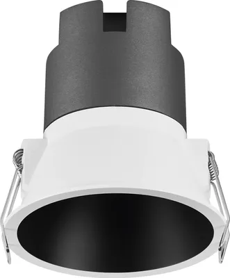 Immagine prodotto di OSRAM SPOT TWIST downlight da incasso, nero, 10W, 800lm, 830 WT, diametro 93mm, colore della luce bianco caldo, risparmio energetico fino al 90% rispetto ai downlight alogeni, facile installazione, 3000K