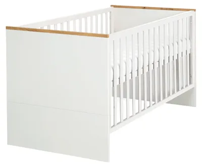 Produktbild von roba Kombi-Kinderbett 'Finn', höhenverstellbar, mitwachsend, 3 Schlupfsprossen, 70x140 cm, umbaubar
