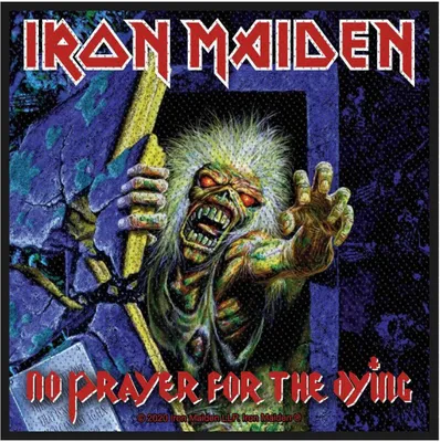 Produktbild von Iron Maiden Patch No prayer for the dying multicolor Standard