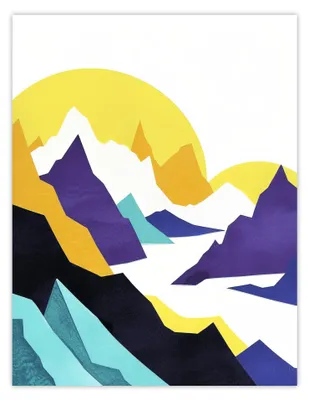 Immagine prodotto di Solidchoice - Poster geometrici astratti per parete, 61x46 cm