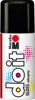 Immagine prodotto di Vernice spray Marabu do it GLOSS, nero lucido