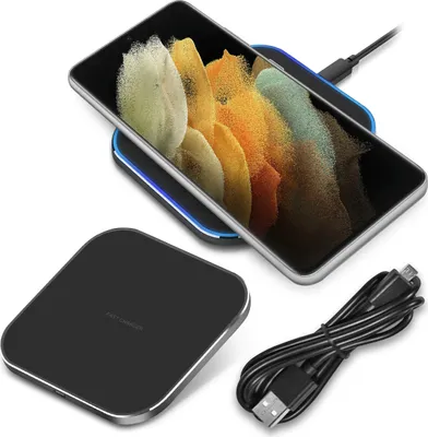 Produktbild von Induktive Ladegerät für Samsung Galaxy S25 Plus Ultra Wireless Ladestation 15W