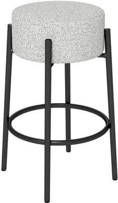 Immagine prodotto di Sgabello da bar, altezza seduta 68 cm, imbottito, con poggiapiedi, design moderno