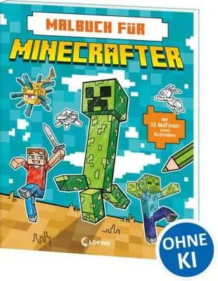 Produktbild von loewe verlag gmb MALBUCH F.MINECRAFTE Sonstige