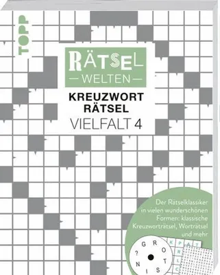 Obrázek produktu pro Rätselwelten - Kreuzworträtsel Vielfalt 4 | Der Rätselklassiker in vielen wunderschönen Formen: klassische Kreuzworträtsel, Worträtsel und mehr