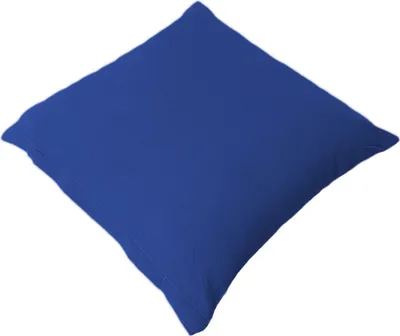 Produktbild von 2er Pack Kissenbezug Kissenhülle  40x80 cm Uni Baumwolle mit Reißverschluss Royalblau