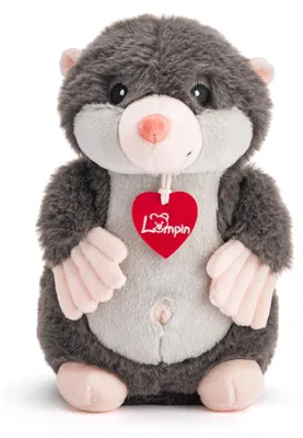 Image de La Taupe Pecin, grise, 25 cm