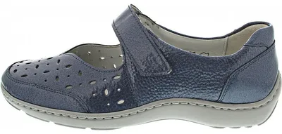 Produktbild von Waldläufer Henni Ballerina Blau in Gr. 40.5