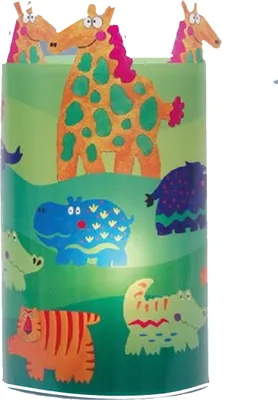 Produktbild von QUANDT Tischlampe Fantasia Afrika für Kinder