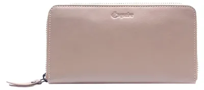 Obrázek produktu pro Elzusha – Kožená peněženka s ochranou proti RFID a se zapínáním na zip, rozměry 19 cm