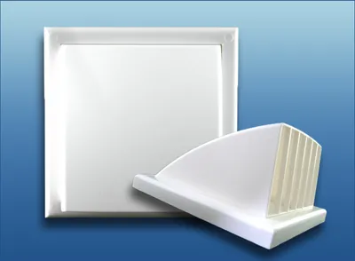 Produktbild von Lüftungshaube ohne Flansch : 154x154mm Größe: 154x154mm