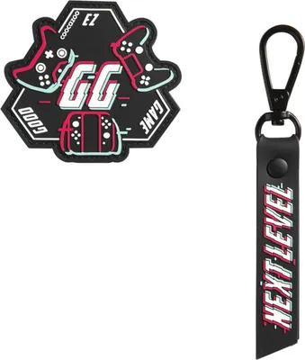 Produktbild von coocazoo Rucksack-Zubehör COLOUR UP-Set, Anhänger   Clip-Patch