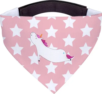 Produktbild von Mr. & Mrs. Panda Hunde Halstuch Einhorn Yoga - Rot Pastell - Geschenk, Unicorn, Für, Lustig, Hundehalstuch, Namaste, Tuch, Sport, Hund, Entspannung