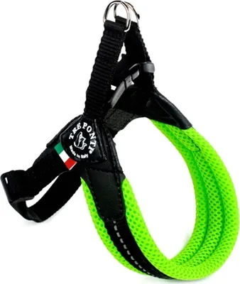 Tre-Ponti Geschirr Easy Fit-Soft Mesh grün