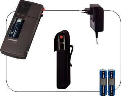 Produktbild von GRUNDIG Diktierset SH 10 für Einsteiger – Hochwertige Ausstattung