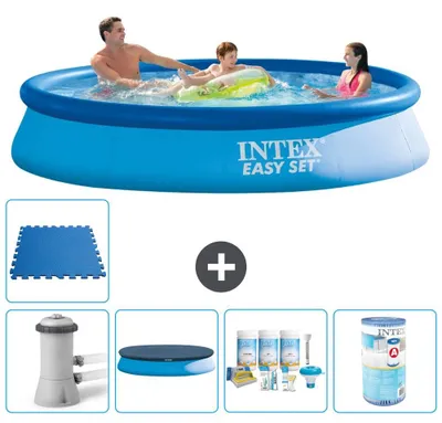 Zdjęcie produktu dla Basen Easy Set Rund - 366x76 cm - 6 elementów - S40988