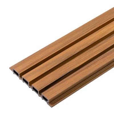 Obrázek produktu pro PREMIUM WPC fasádní lamely | Fasádní obklad z kompozitního materiálu | AMBER | Vzorek dřeva | LIDERWOOD