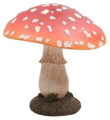 Produktbild von Dekoration Haus/Garten Statue Pilz - Fliegenpilz - 9 x 13 cm