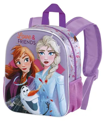 Produktbild von Disney Frozen 2 Friends 3D Backpack – 31 x 26 x 11 cm – Preschool