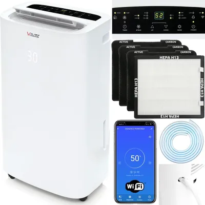 Zdjęcie produktu dla Osuszacz powietrza Welltec DHN20 z filtrem HEPA