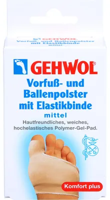 Immagine prodotto di Gehwol cuscinetto per avampiede e alluce valgo con elastico medio 1 pz