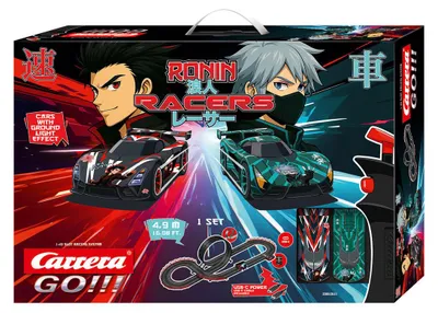 Produktbild von Action-Rennbahn 1:43 mit LED-Anzeige und Turbo-Handregler