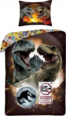 Zdjęcie produktu dla Zestaw do sypialni dla dzieci Jurassic World Creatures
