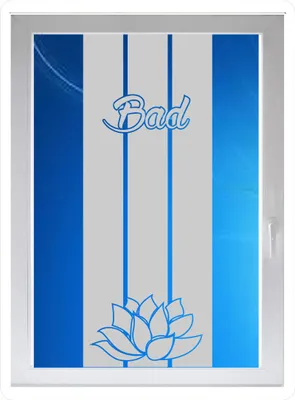 Produktbild von INDIGOS UG - Bad - Farbe: silberfein satiniert - 116x45 cm - Sichtschutzfolie - Fensterfolie - Glasdekorfolie - für die Küche, Bad ans Fenster