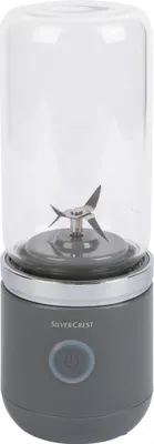 Produktbild von SILVERCREST® KITCHEN TOOLS Smoothiemaker to go mit Akku (Grau)