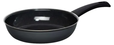 Produktbild von RIESS 0042-003 RIESS Emaille Ceramicglas Pfanne Nouvelle 24 cm, Dark Grey / Bratpfanne