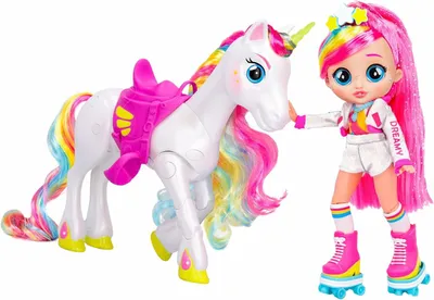 Zdjęcie produktu dla IMC Toys Cry Babies BFF Dreamy & Rym, Lalka modowa, Damski, 3 lat(a), Dziewczyna, Brzmienie, 200 mm