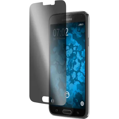 Produktbild von 2er-Pack PhoneNatic Displayschutzfolien Privacy  kompatibel mit Samsung Galaxy S5