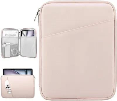 Produktbild von 13 Zoll Tablet Tasche für iPad Pro 13 M4 & Galaxy Tab, Rosa