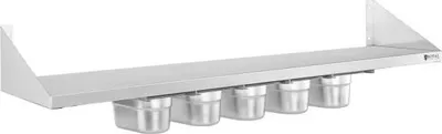 Produktbild von Expondo Royal Catering Gewürzbord - 5 x 1/9 GN - 90 cm
