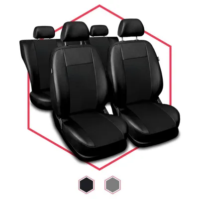 Produktbild von Autositzbezüge Universal Schonbezüge PKW Auto für Suzuki Ignis Schwarz Superior