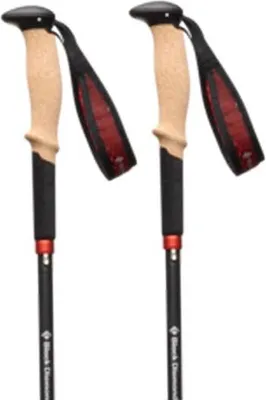 Image de Bâtons de randonnée Black Diamond Pursuit Carbon Z, anthracite/orange, 1 paire, 120 cm