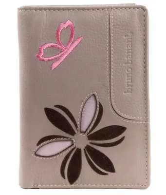Produktbild von bruno banani Geldbörse Butterfly Wallet Grey hellgrau