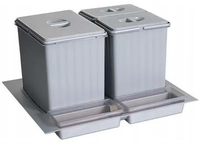 Produktbild von PEKA PULLBOY FLEX 600 Küchen-Abfalltrennsystem Schublade