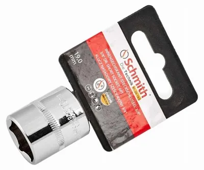 Produktbild von Schmith Steckschlüssel-Einsatz Sechskant 3/8 Zoll 10 mm aus CrV Stahl Profi Werkstatt Werkzeug