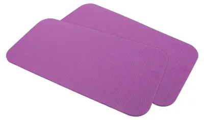 Produktbild von 2 Stück Garten-Knieschoner aus TPE Rutschfeste Kniekissen für Gartenarbeit, Unkrautjäten, Yoga und Bauarbeiten, Tragbare Knieschutzmatte 34X17X06cm