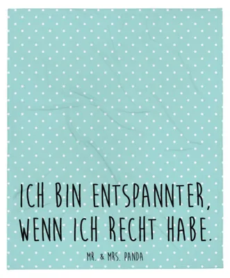 Produktbild von Mr. & Mrs. Panda Kuscheldecke Stinktier Sitzen - Türkis Pastell - Geschenk, Couchdecke, Skunk, Spruch, Raubtier, Sofadecke, Bettdecke, Büro, Sofaüberwurf, Wildtier