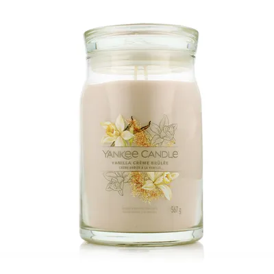 Produktbild von Yankee Candle Vanilla Crème Brûlée Signature Large Jar 567 g