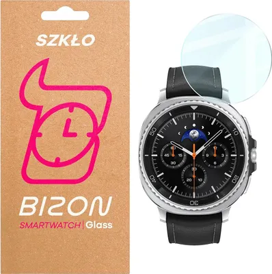 Produktbild von Gehärtetes Glas für Galaxy Watch 8 Classic 46 mm, Bizon Glass Watch Clear, Transparent