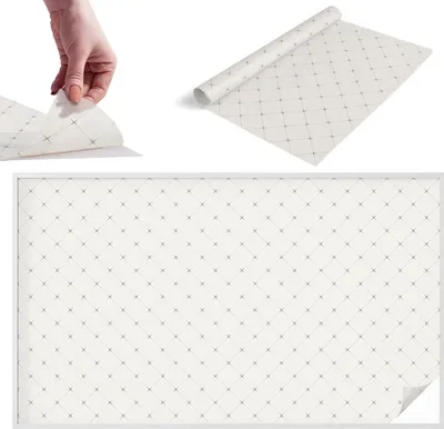 Obrázek produktu pro Vitrážová fólie na okna - 116x200 cm - Vitrážová fólie na okna, dekorativní a neprůhledná - Samolepicí dekorativní skleněná fólie s vitrážovým vzorem - Ochrana proti UV záření, snadná instalace, dekorace oken - Geometrická mřížka
