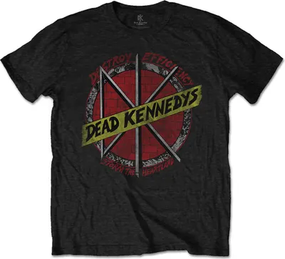 Produktbild von Dead Kennedys Destroy Black S T-Shirt