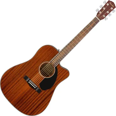 Obrázok produktu pre Fender Squier CD-60SCE Dreadnought All-Mahogany WN Elektroakustická gitara Dreadnought
